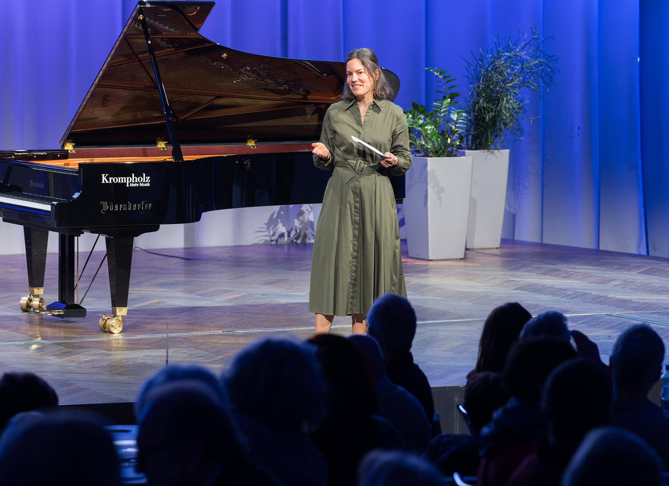 Christine Müller als Moderatorin