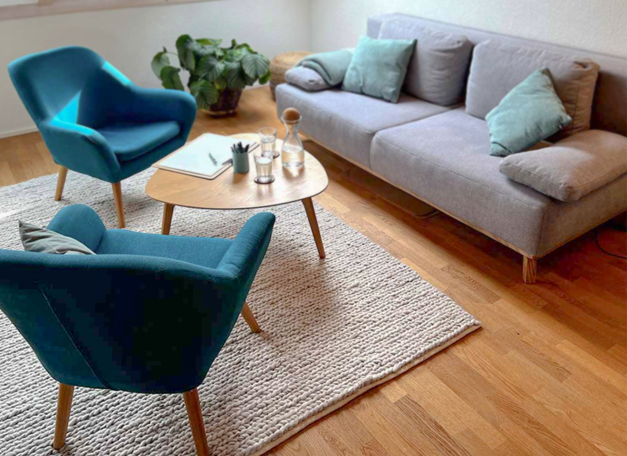 Coachingzimmer und Arbeitsraum von we aare